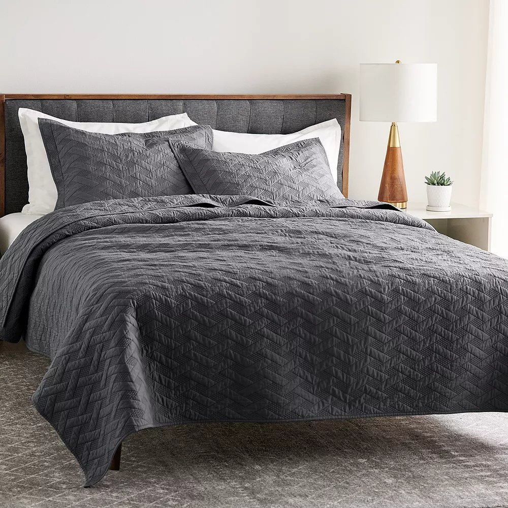 Sonoma Goods For LifeĀ® Heritage Cotton Geo Quilt Or Sham - Image 4