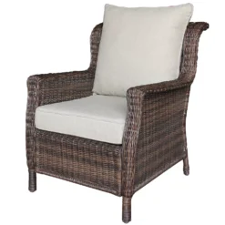 Sonoma Goods For Life® Cortena Wicker Lounge Arm Chair