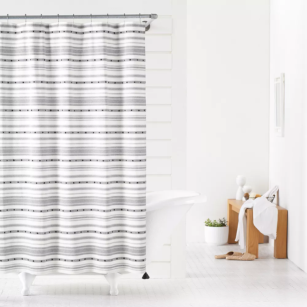 Sonoma Goods For LifeĀ® Harrison Stripe Shower Curtain - Image 2