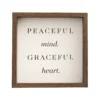 Sonoma Goods For Life® Peaceful Mind & Grateful Heart Caption Art Box