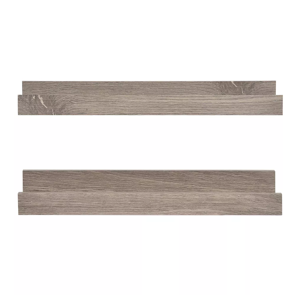 Sonoma Goods For LifeĀ® Gray Ledge Shelf Wall Decor 2-piece Set - Image 3