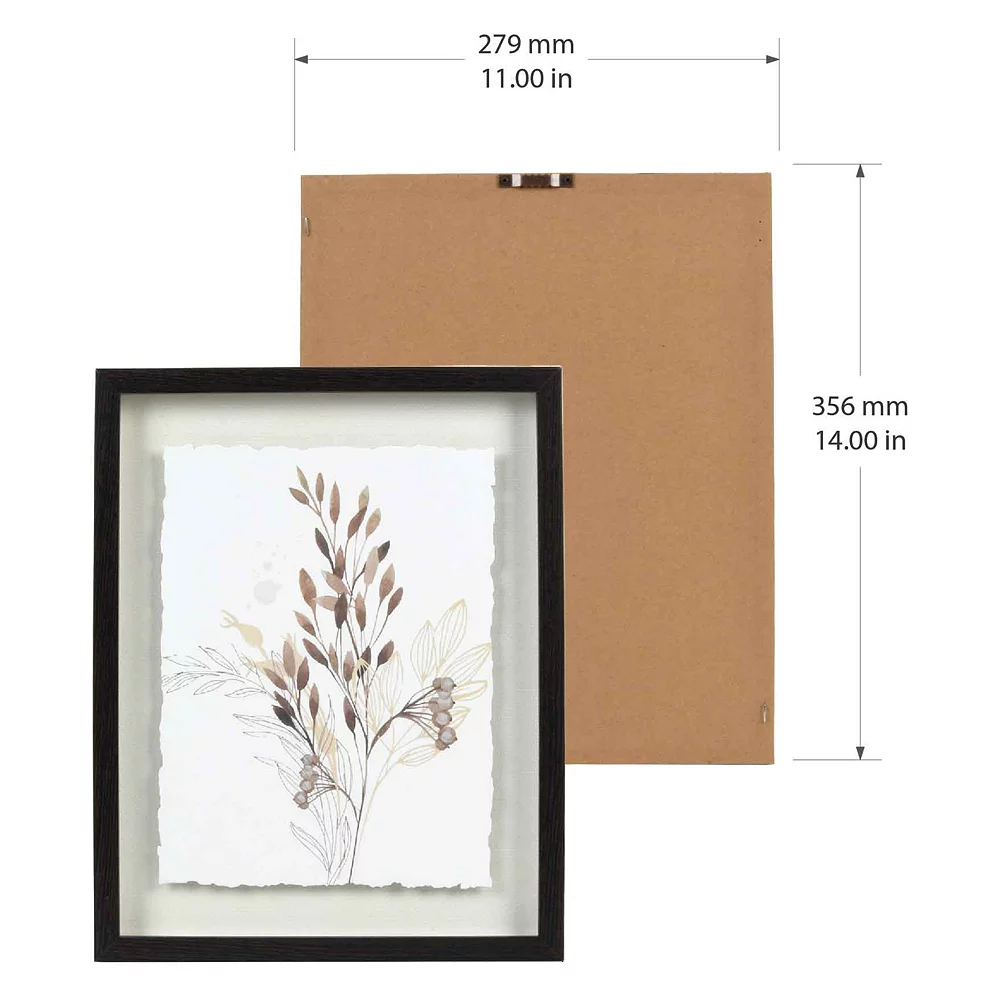 Sonoma Goods For LifeĀ® Shadowbox Painted Botanicals - Image 4