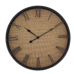 Sonoma Goods For Life® Linen Back Wall Clock
