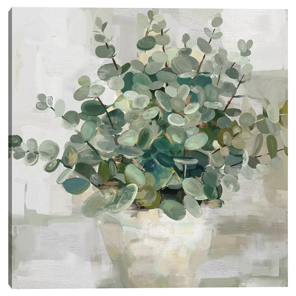 Sonoma Goods For LifeĀ® Eucalyptus Pot Canvas Wall Art