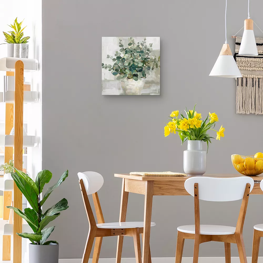Sonoma Goods For LifeĀ® Eucalyptus Pot Canvas Wall Art - Image 4