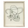 Sonoma Goods For Life® Wire Cowgirl Framed Wall Art