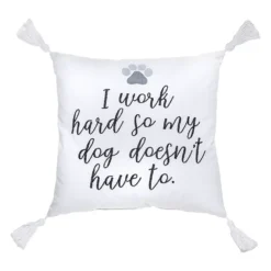 Sonoma Goods For Life® I Work Hard Pet Pillow