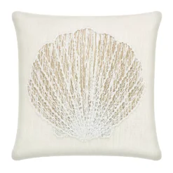 Sonoma Goods For Life® Seashell Ultimate Feather Fill Throw Pillow